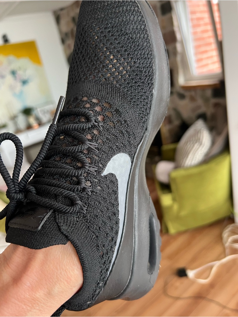 Nike Air Max Thea Ultra Flyknight Black - Picture 3 of 13